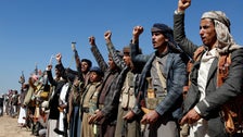  Yemen Houthi Rebels Fire Missile At U.S. Warship In Red Sea