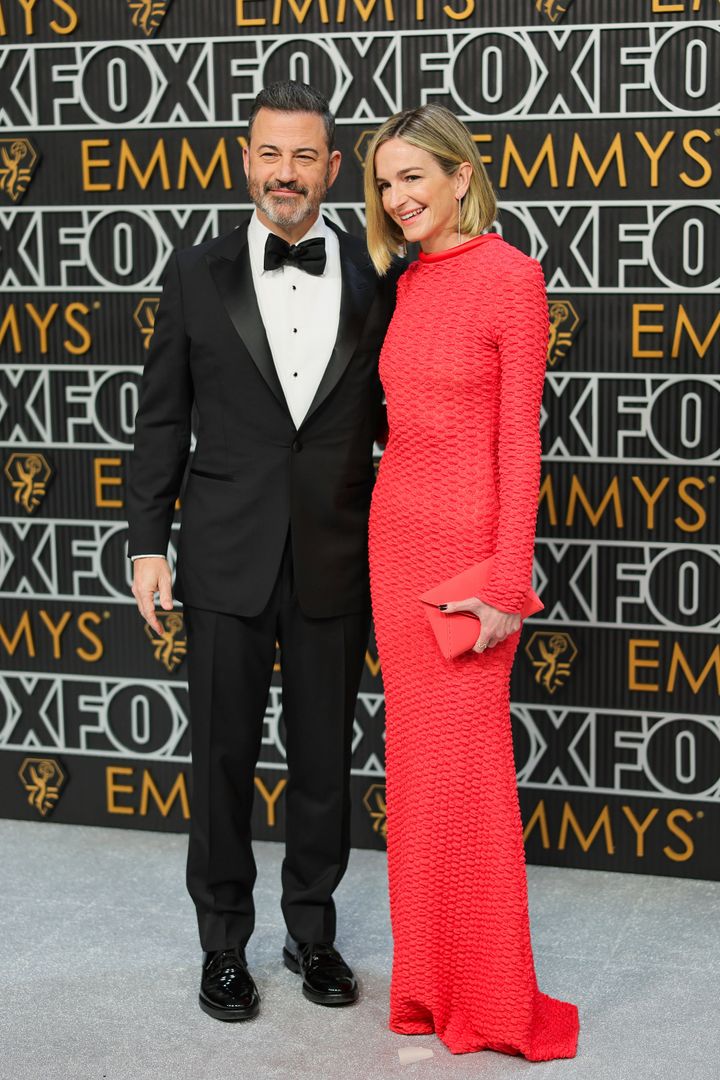Jimmy Kimmel and his wife, Molly McNearney.