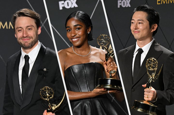 Emmy winners Kieran Culkin, Ayo Edebiri and Steven Yeun