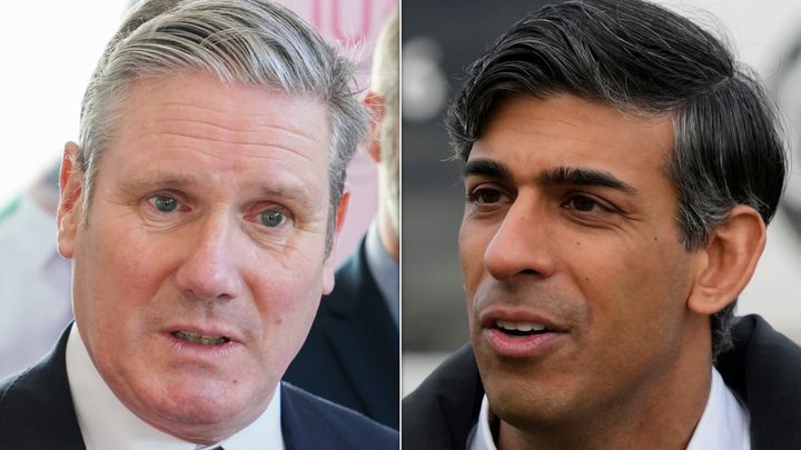 Keir Starmer and Rishi Sunak