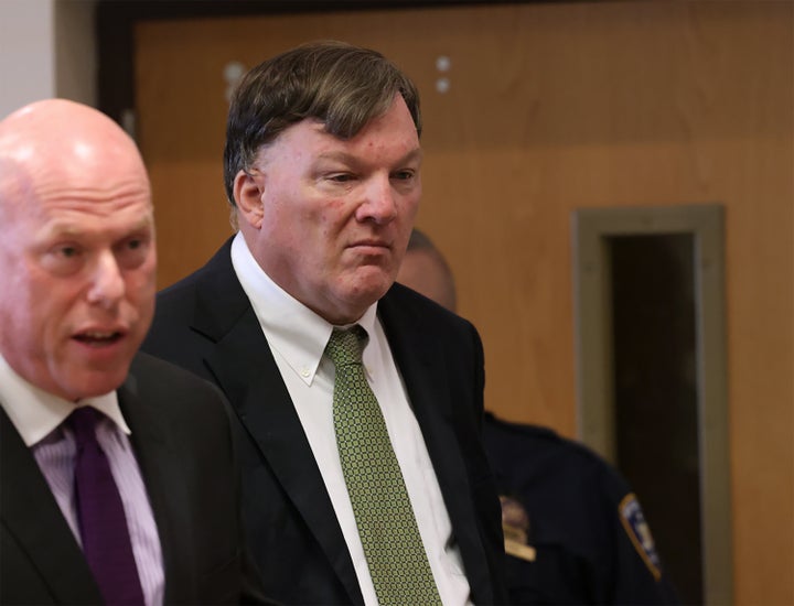 Rex Heuermann is seen in November 2023 after being arrested for the killing of three sex workers in Gilgo Beach, New York.