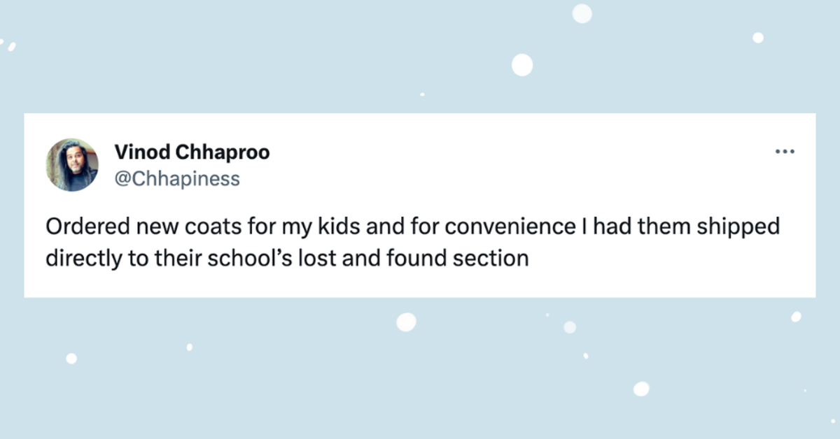 NextImg:29 Too-True Tweets About Getting Kids Dressed In The Winter