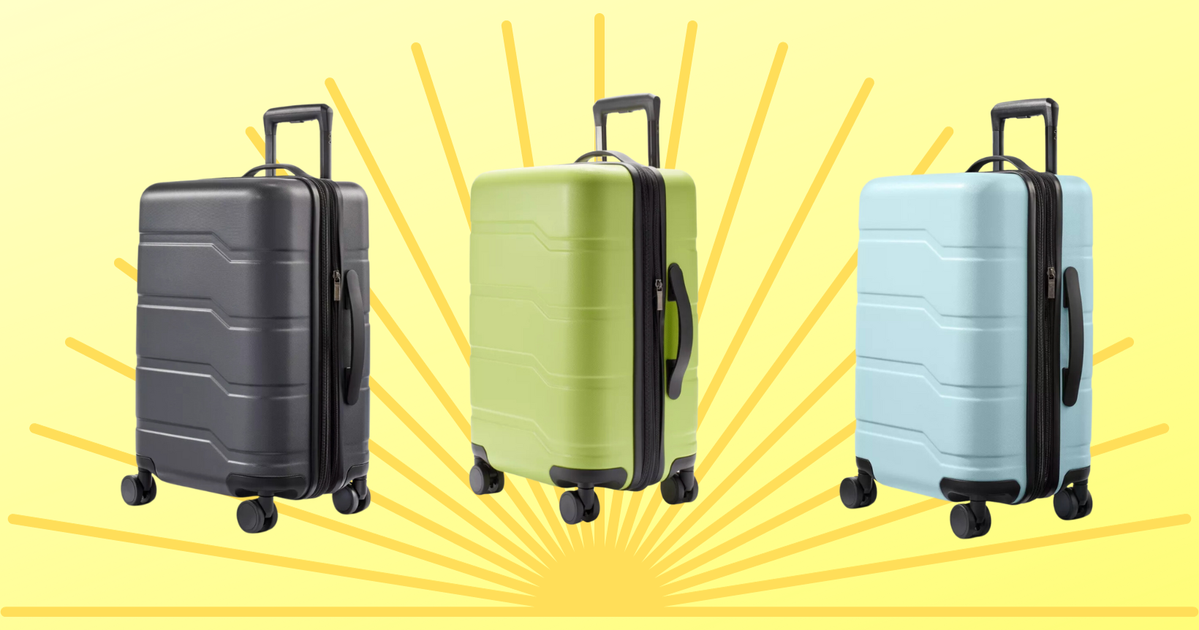NextImg:This Affordable Target Suitcase Looks Just Like A Pricier, Internet-Famous Brand
