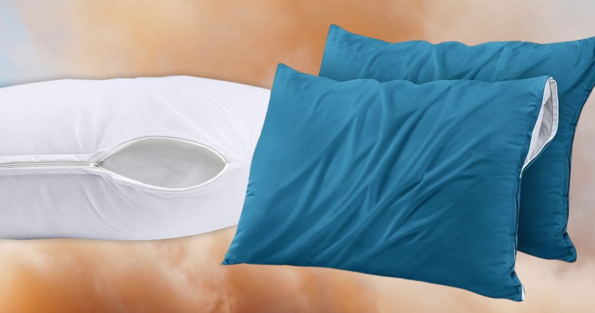 NextImg:The 1 Thing You Need To Prevent Your Bed Pillows From Turning Yellow