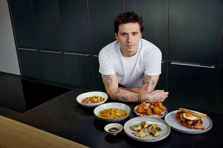 Brooklyn Beckham has teamed up with Uber Eats for his latest career venture