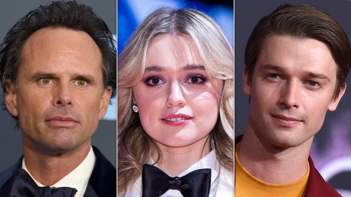 From Left: Goggins, Wood and Schwarzenegger have joined an already-stacked cast of newcomers.