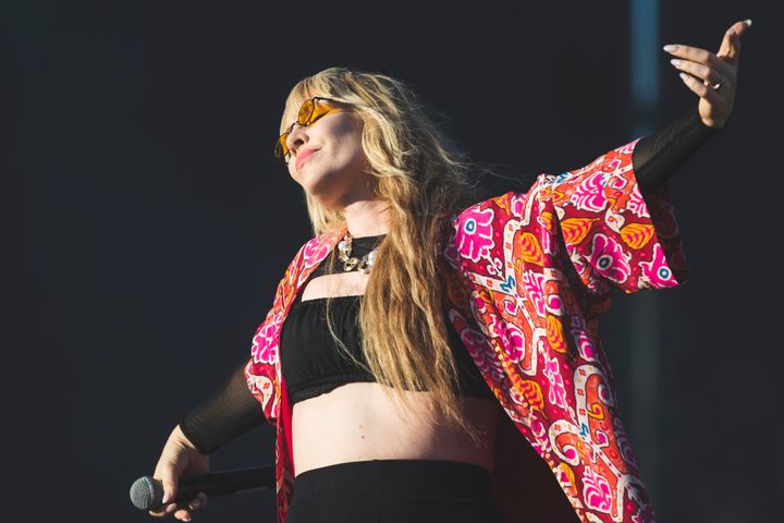 Natasha Bedingfield performing in Spain in September 2023