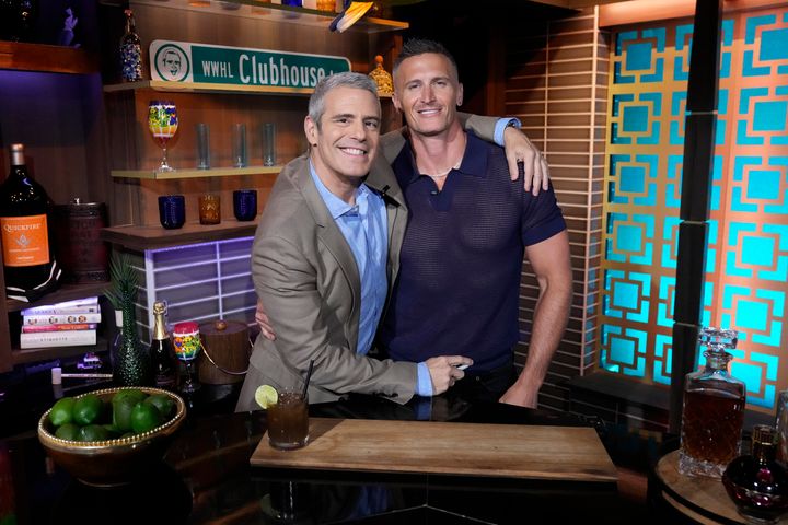 John Hill (right) is known as the dreamy co-host of SiriusXM’s “Andy Cohen Live.”