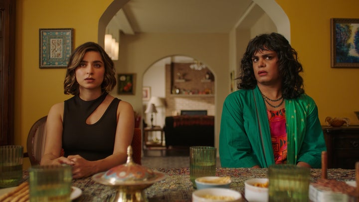 Aqsa (left) and Sabi in Season 3 of "Sort Of."