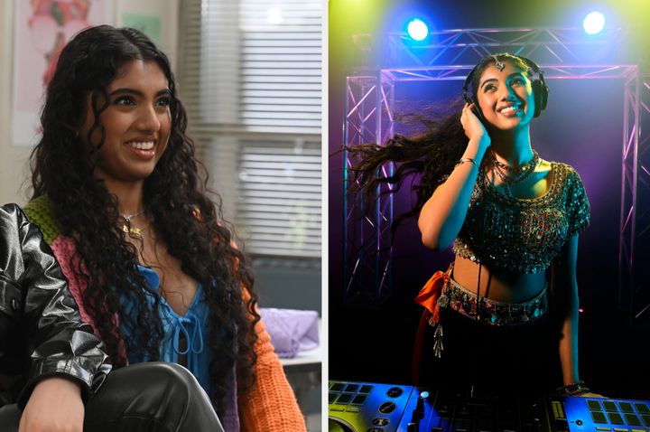 Avantika in Mean Girls (left) and Disney's Spin (right)