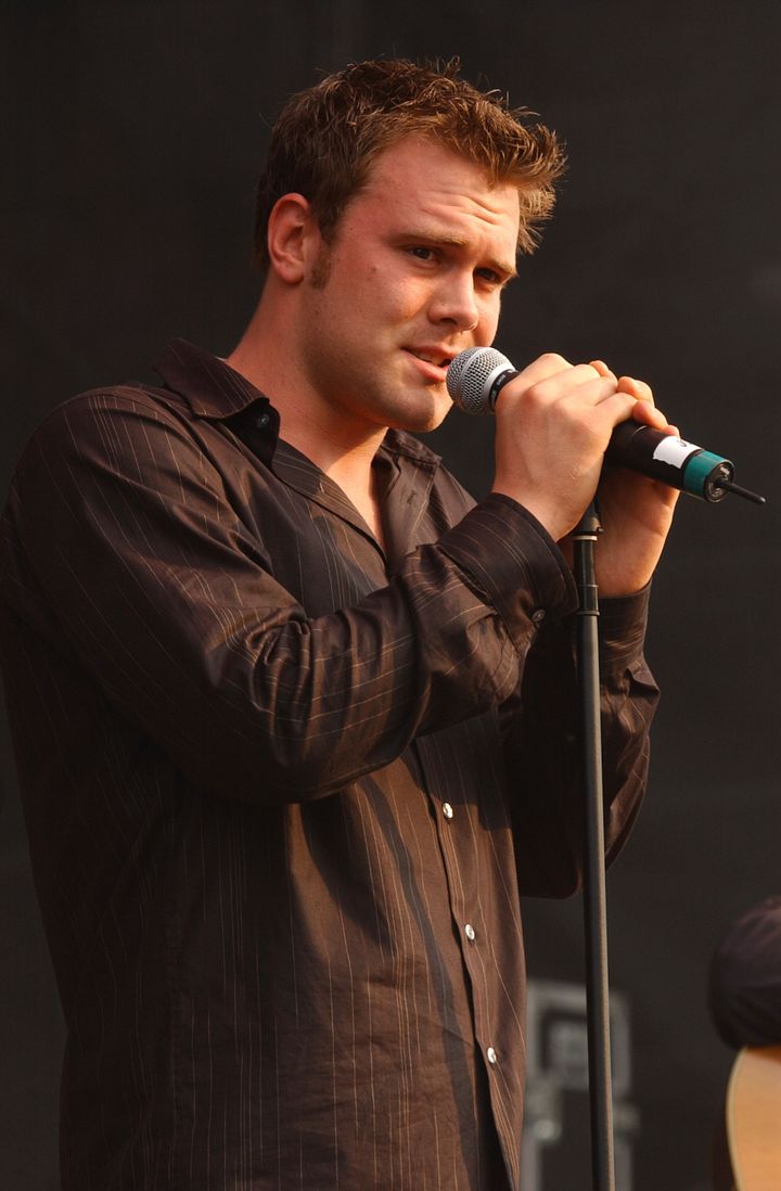 Daniel Bedingfield kept Sophie off the top spot first time around
