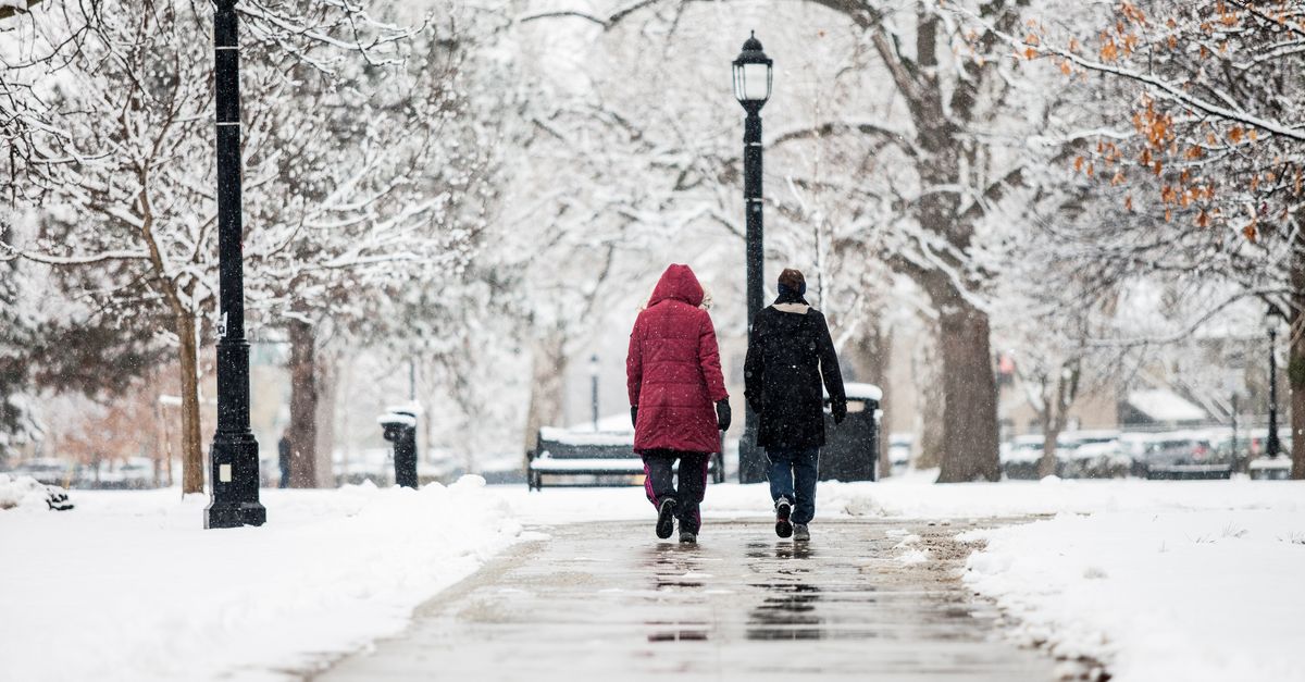 FYI, You're Probably Walking On Icy Sidewalks All Wrong