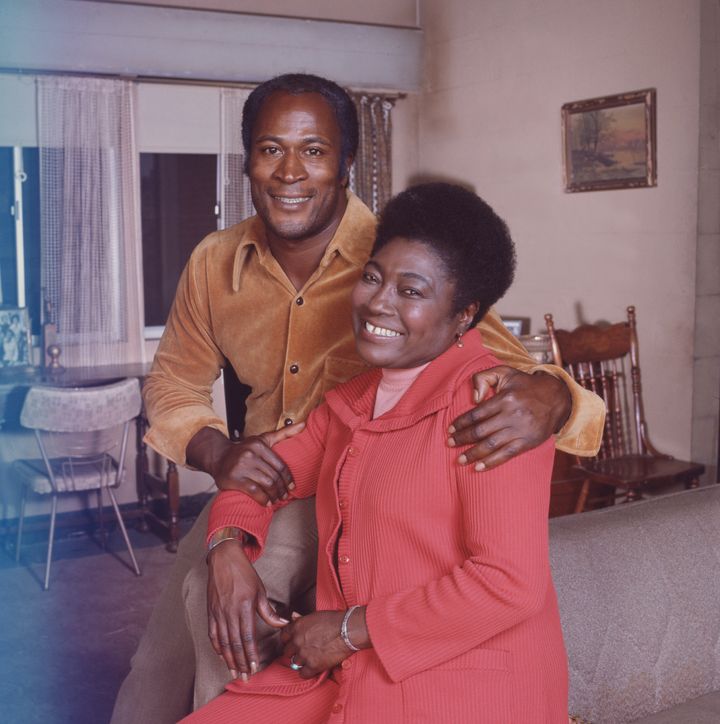 John Amos as James and Esther Rolle as Florida in 