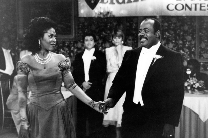 Jo Marie Payton and Reginald VelJohnson in a 1990 episode of 