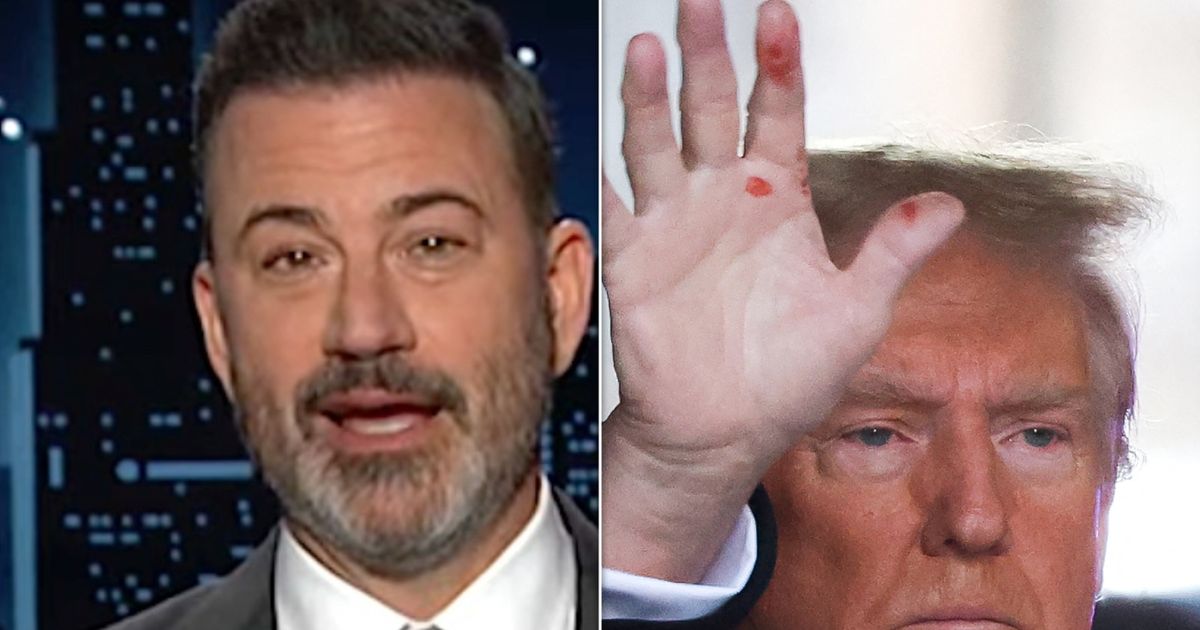 Jimmy Kimmel Has His Own Theory About Trump's Icky Red Hand