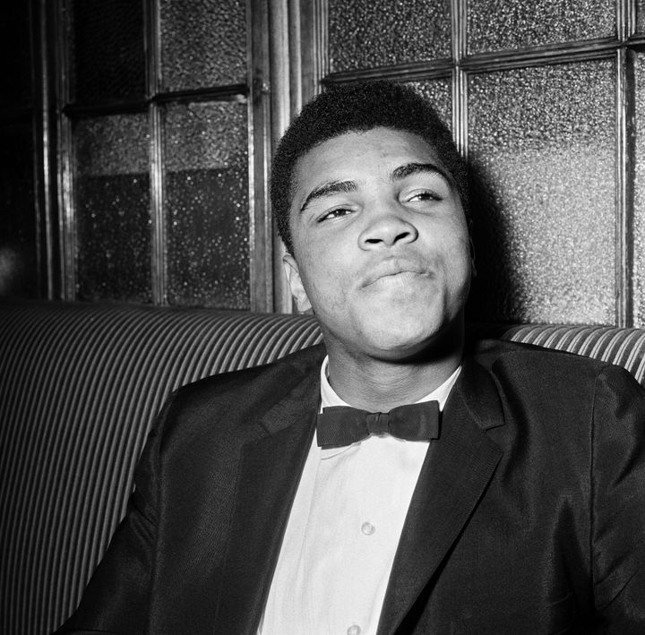 Muhammad Ali pictured in 1963
