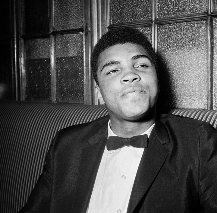 Muhammad Ali pictured in 1963