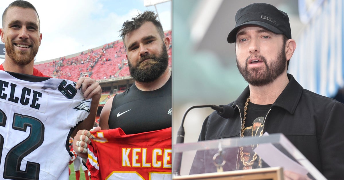 Jason Kelce Says Why His Dad Once Threw Travis Kelce's Eminem CD Out Of A Window