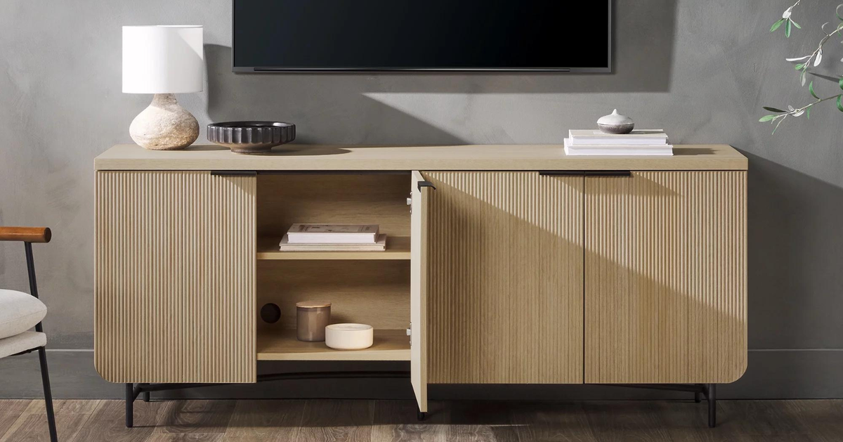 NextImg:We Found A Surprisingly Expensive-Looking Entertainment Center At Walmart