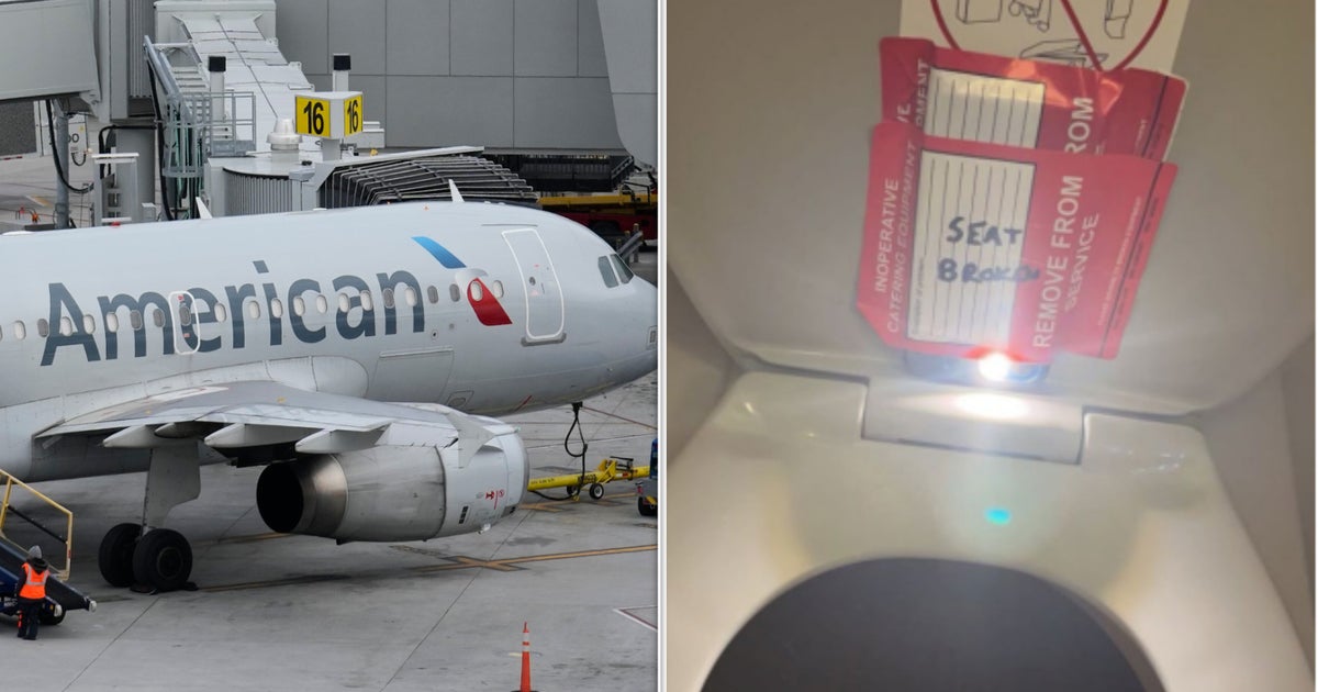 NextImg:American Airlines Flight Attendant Allegedly Filmed Young Girls In Plane Bathroom