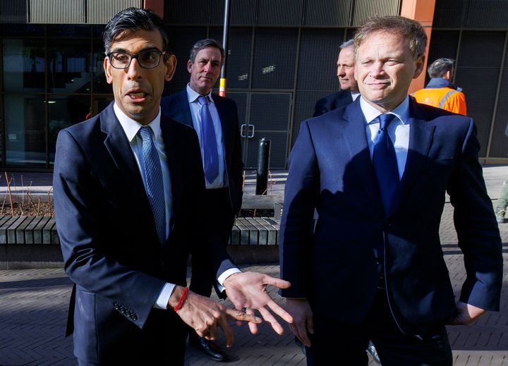 PM Rishi Sunak and defence secretary Grant Shapps