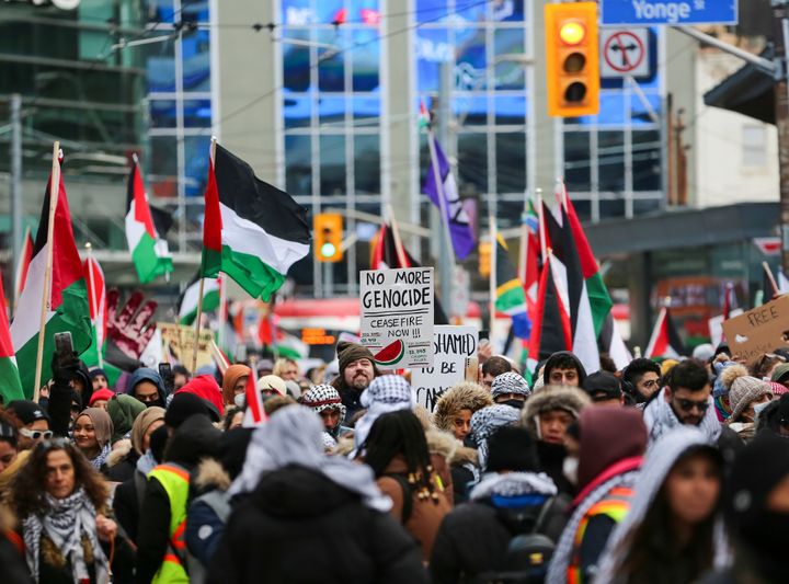 Διαδήλωση στο Τορόντο