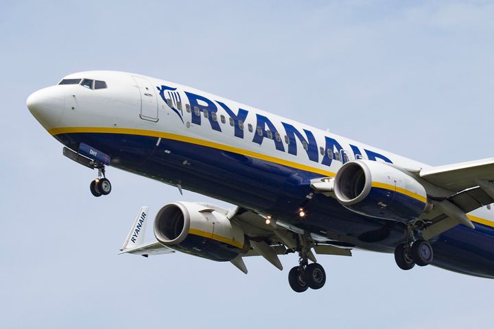 A Ryanair flight made a 500-mile detour from Dublin to Paris last night