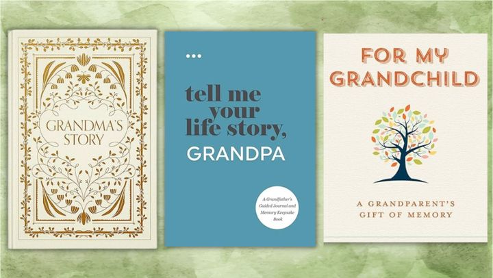 Memory books for grandparents to fill out make a great gift to family members. 