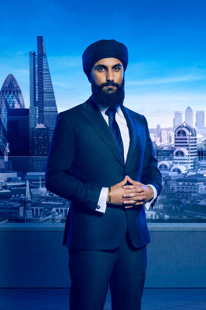 Music producer Virdi Singh Mazaria is a candidate on the new series of The Apprentice