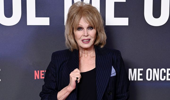 Joanna Lumley at the premiere of Fool Me Once