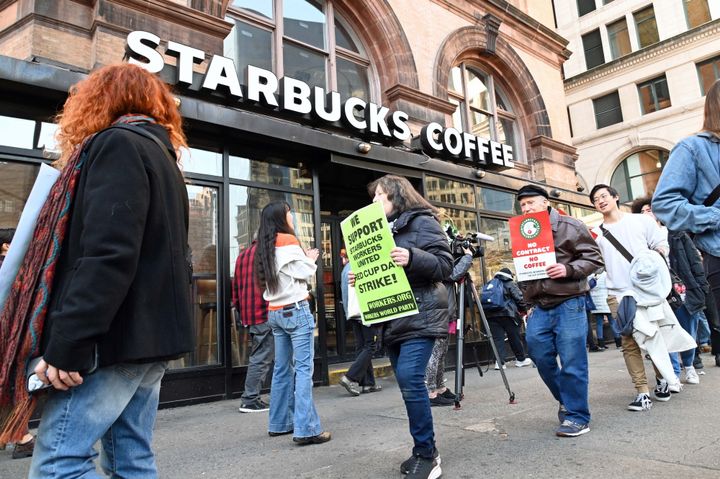 Labor board judges have found Starbucks violated workers' rights in dozens of cases stemming from the organizing campaign by Workers United.
