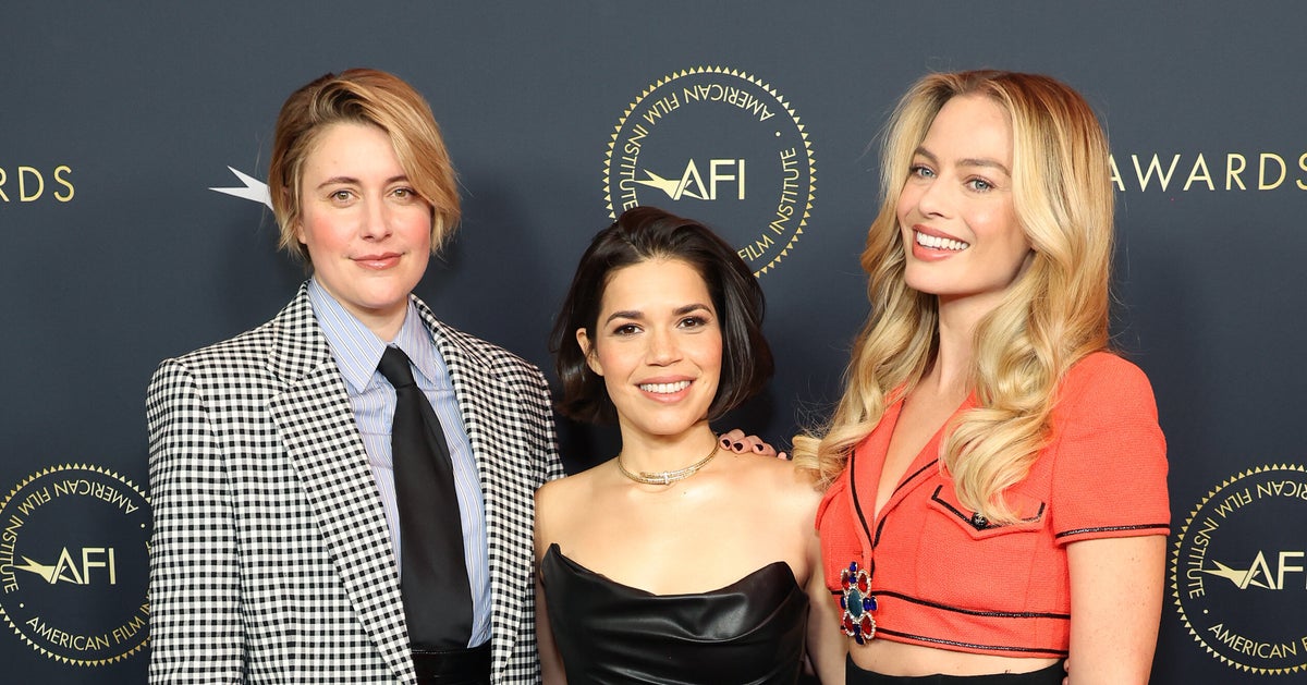 NextImg:America Ferrera Reacts To Margot Robbie And Greta Gerwig's 'Barbie' Oscar Snubs