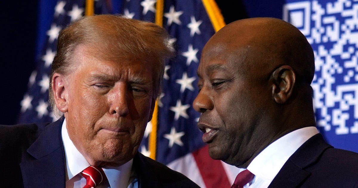 NextImg:Sen. Tim Scott Said 4 Words To Trump That Made People Cringe To Their Cores
