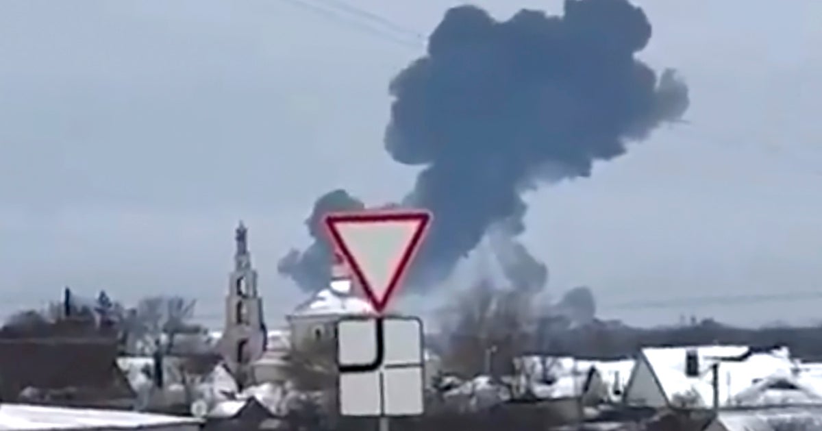 NextImg:Russia Says Transport Plane Has Crashed With 65 Ukrainian POWs On Board