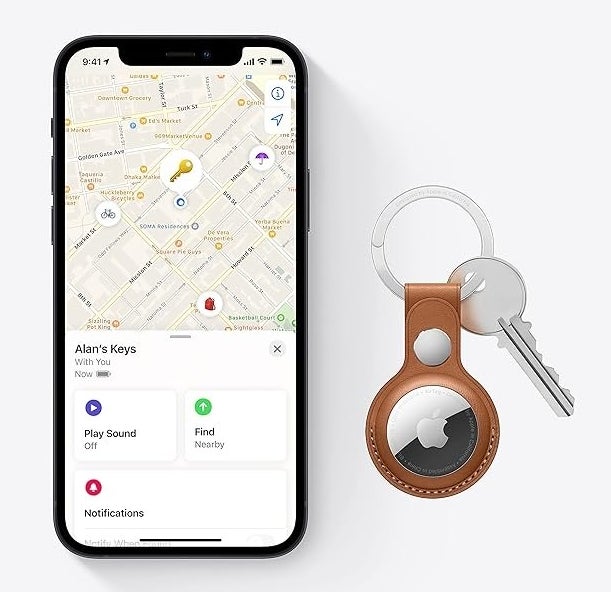 The Apple AirTag can help you keep track of your keys, wallet, car, luggage and pets.