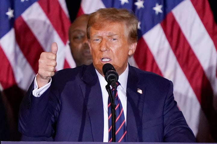 Donald Trump is privately telling Senate Republicans to kill a bipartisan deal to secure the U.S. border because he doesn’t want President Joe Biden to chalk up a win ahead of the 2024 presidential election.