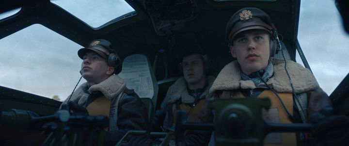 Barry Keoghan and Austin Butler as WWII pilots in Masters Of The Air