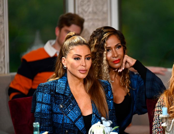 Larsa Pippen and Shereé Whitfield are seen in the third episode of the second season of Peacock's "The Traitors."