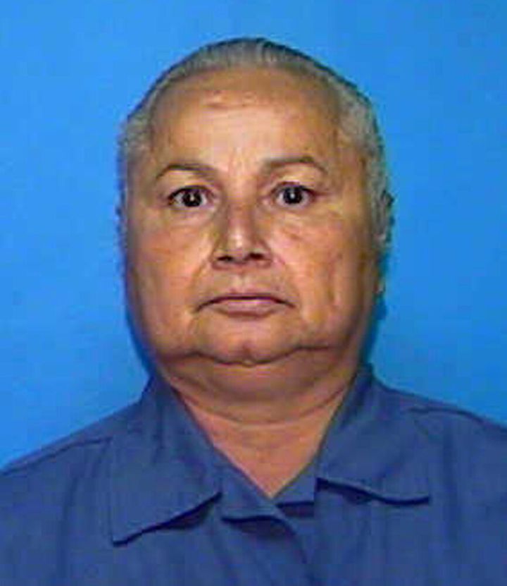 An undated Florida Department of Corrections booking photo of Griselda Blanco.