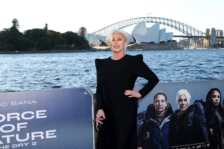 Furness attends the Sydney premiere of "Force of Nature: The Dry 2." The movie is her first acting project in eight years.