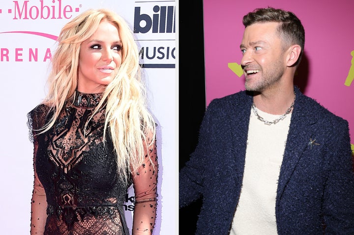 Britney Spears and Justin Timberlake