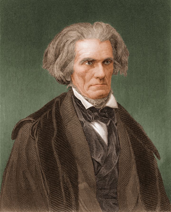Former vice president and South Carolina Sen. John C. Calhoun was the intellectual and political architect of the theory of nullification.