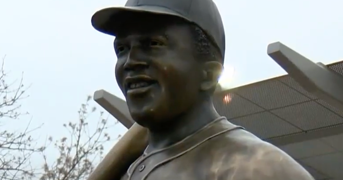 NextImg:Jackie Robinson Statue Stolen From A Kansas Park
