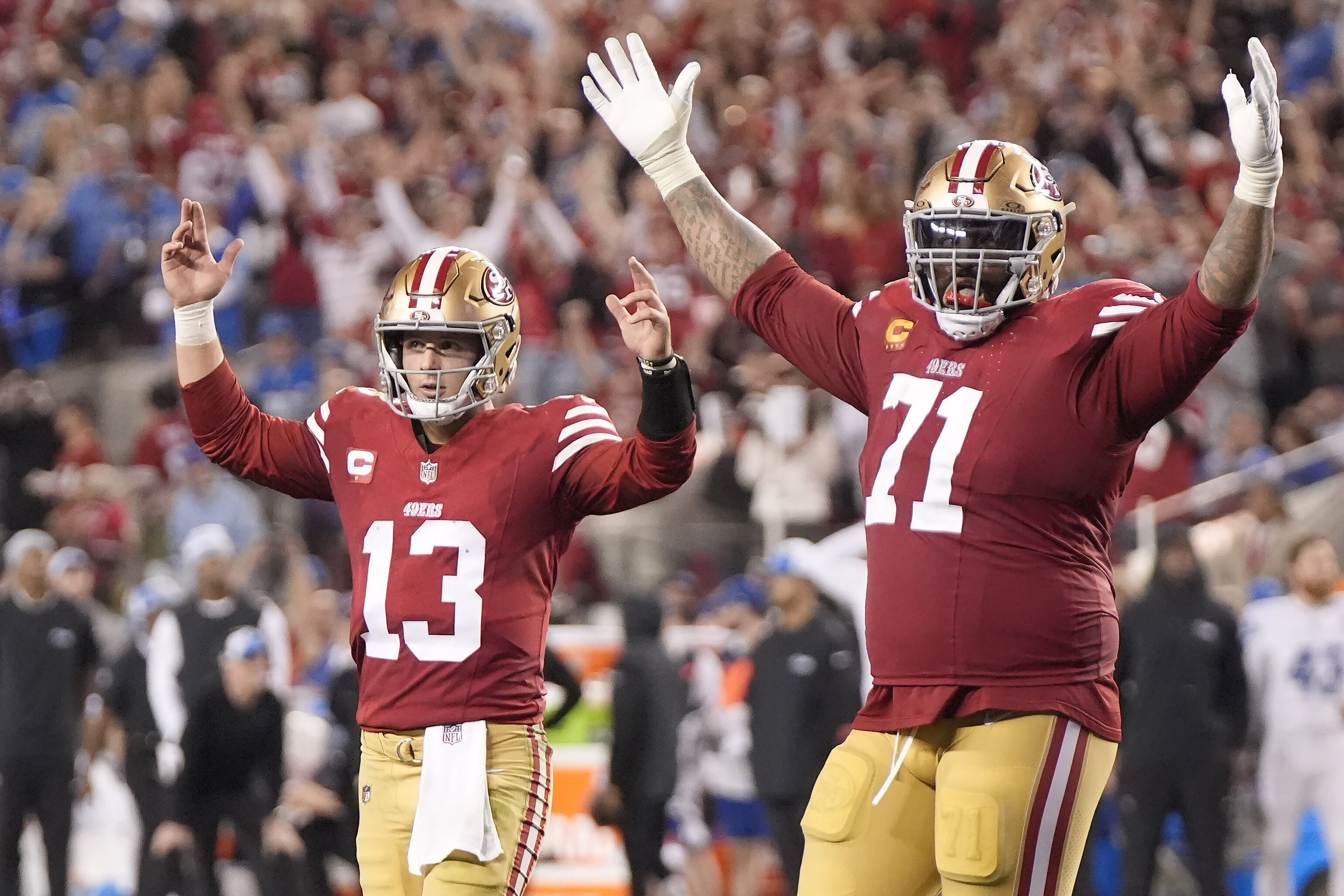 49ers Rally From 17 Points Down, Beat Lions 34-31 To Advance To Super ...