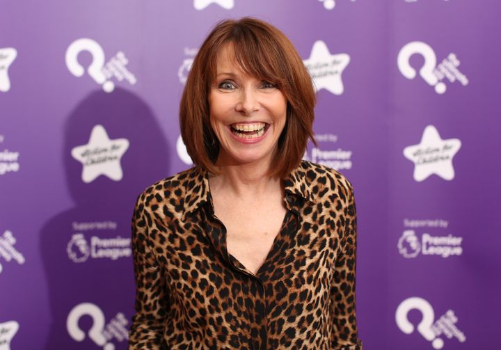 Kay Burley attending the Action for Children's The Ultimate News Quiz 2022.