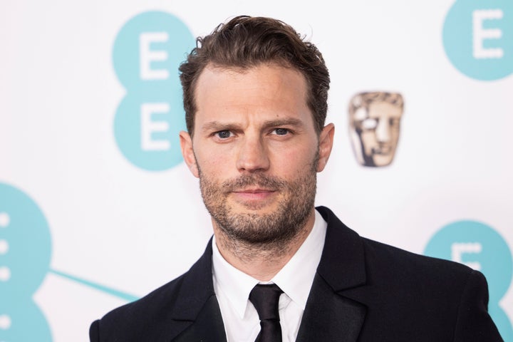 Jamie Dornan at last year's Baftas