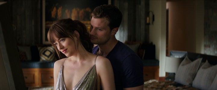 Jamie Dornan and Dakota Johnson in Fifty Shades Freed