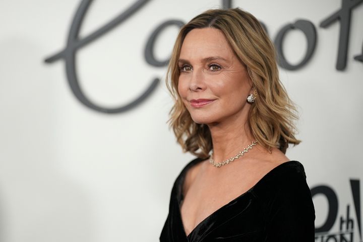 Calista Flockhart at the premiere of "Feud: Capote vs. The Swans" held at MoMA on Jan. 23 in New York City.