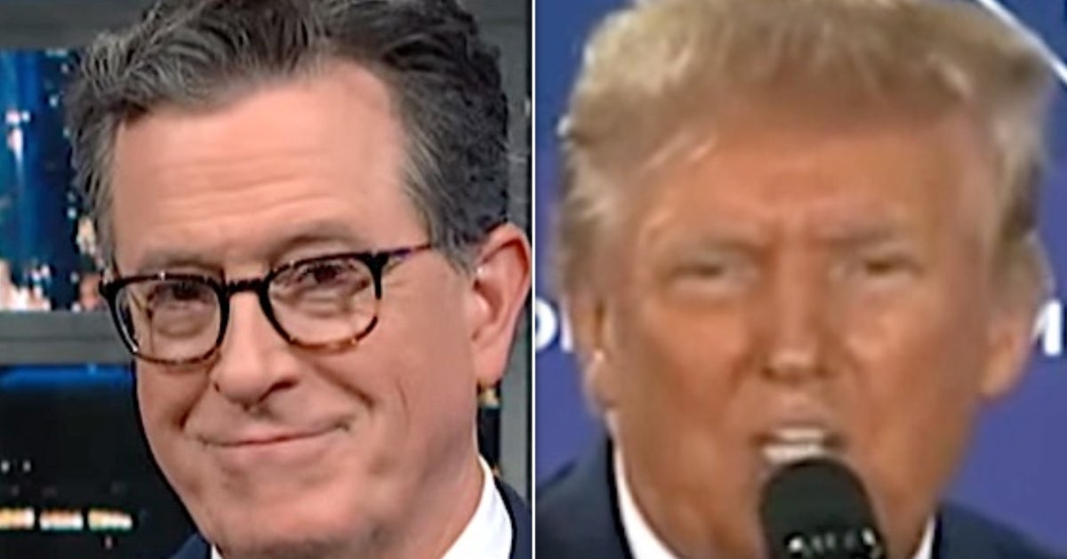 Stephen Colbert Spots The Brain Test Trump Just Flunked Right In Front Of Everyone