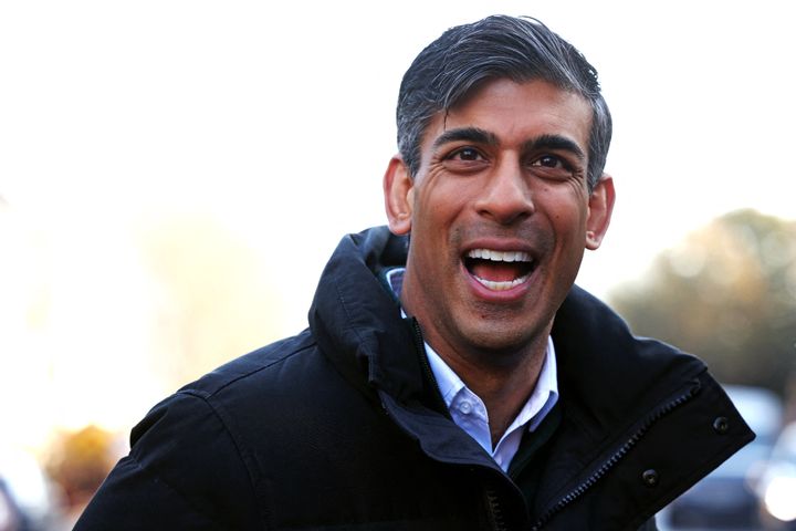 Rishi Sunak, leader of the Tory party and UK PM